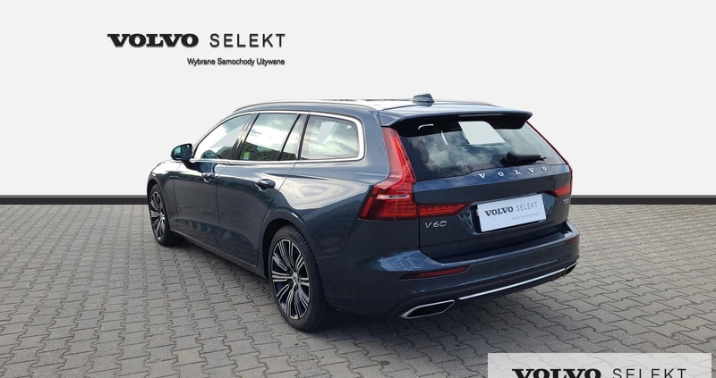 Volvo V60 cena 139777 przebieg: 56700, rok produkcji 2019 z Gostyń małe 529